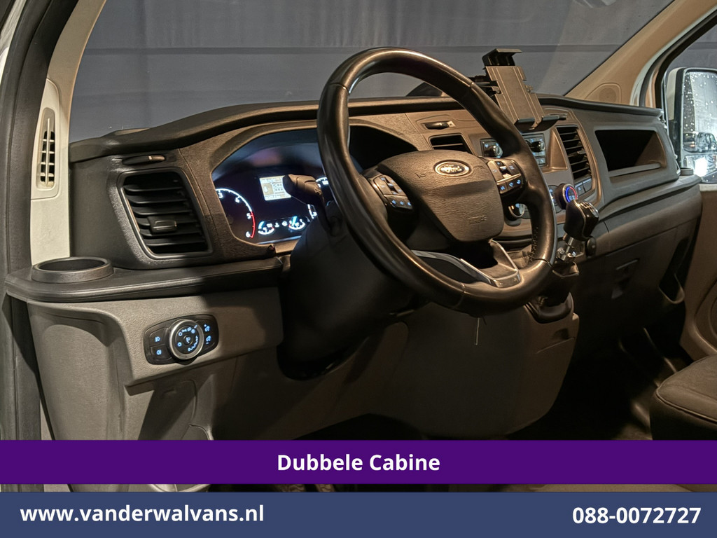 Ford Transit Custom 2.0 TDCI 130pk L2H1 Dubbele Cabine Euro6 Airco | 6-Zits | LED | Cruisecontrol | Trekhaak Parkeersensoren, Verwarmde voorruit 14