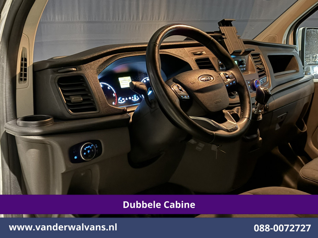 Ford Transit Custom 2.0 TDCI 130pk L2H1 Dubbele Cabine Euro6 Airco | 6-Zits | LED | Cruisecontrol | Trekhaak Parkeersensoren, Verwarmde voorruit 14