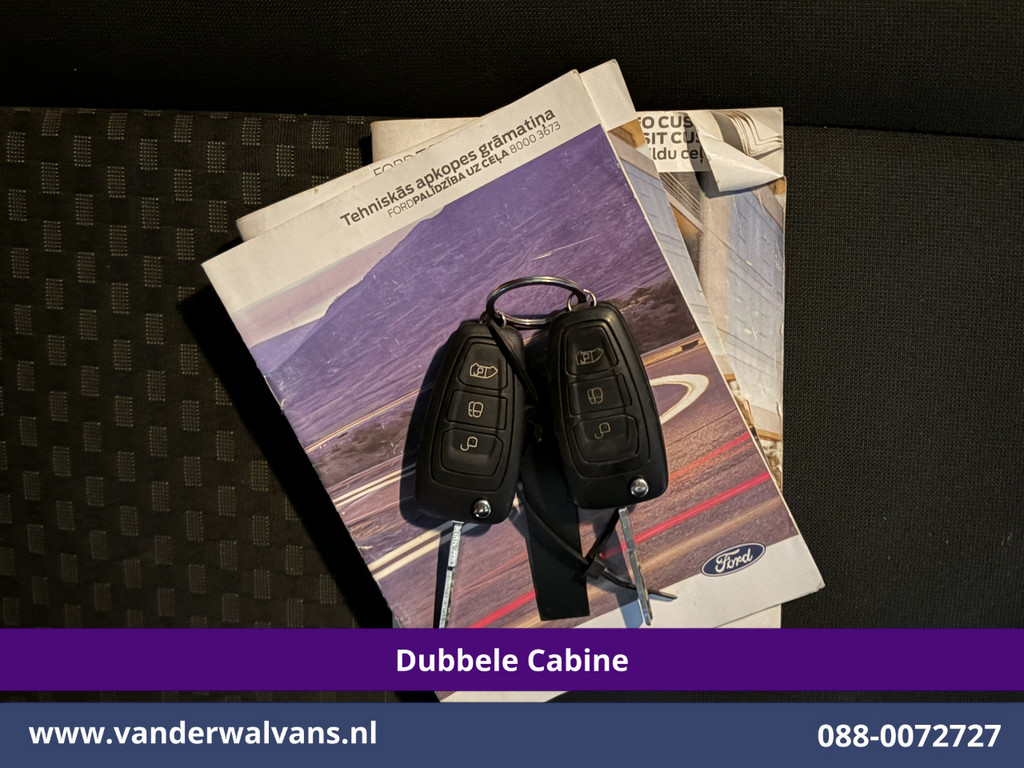 Ford Transit Custom 2.0 TDCI 130pk L2H1 Dubbele Cabine Euro6 Airco | 6-Zits | LED | Cruisecontrol | Trekhaak Parkeersensoren, Verwarmde voorruit 18