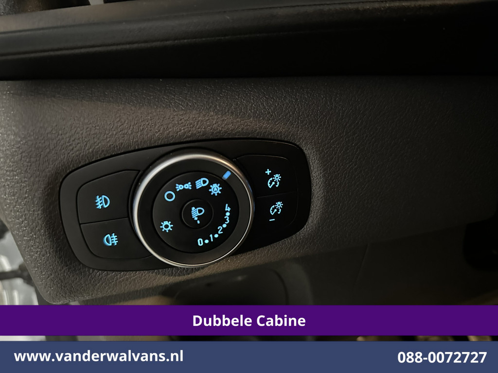 Ford Transit Custom 2.0 TDCI 130pk L2H1 Dubbele Cabine Euro6 Airco | 6-Zits | LM velgen | LED | Navigatie | Cruisecontrol | 2800kg Trekhaak Stoelverwarming, Verwarmde voorruit, Parkeersensoren, Sidebars 17