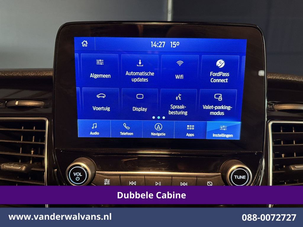 Ford Transit Custom 2.0 TDCI 130pk L2H1 Dubbele Cabine Euro6 Airco | 6-Zits | LM velgen | LED | Navigatie | Cruisecontrol | 2800kg Trekhaak Stoelverwarming, Verwarmde voorruit, Parkeersensoren, Sidebars 19