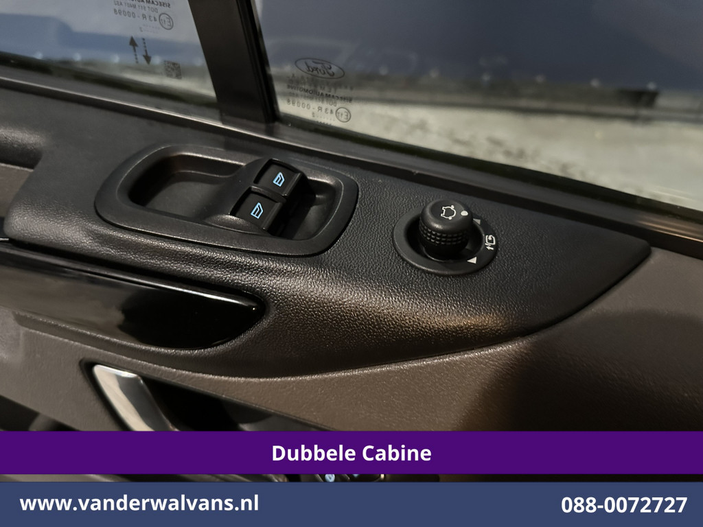 Ford Transit Custom 2.0 TDCI 130pk L2H1 Dubbele Cabine Euro6 Airco | 6-Zits | LM velgen | LED | Navigatie | Cruisecontrol | 2800kg Trekhaak Stoelverwarming, Verwarmde voorruit, Parkeersensoren, Sidebars 20