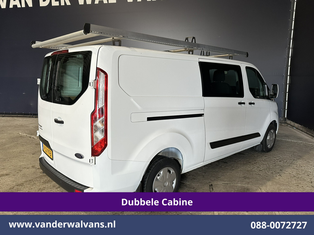 Ford Transit Custom 2.0 TDCI 130pk L2H1 Dubbele Cabine Euro6 inrichting | Airco | 5-Zits | Imperiaal | LED | Cruisecontrol Stoelverwarming, Parkeersensoren, 2800kg trekvermogen 11