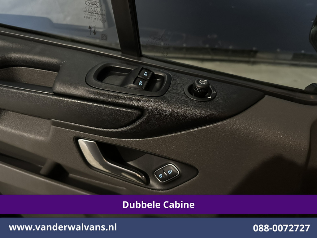 Ford Transit Custom 2.0 TDCI 130pk L2H1 Dubbele Cabine Euro6 inrichting | Airco | 5-Zits | Imperiaal | LED | Cruisecontrol Stoelverwarming, Parkeersensoren, 2800kg trekvermogen 18