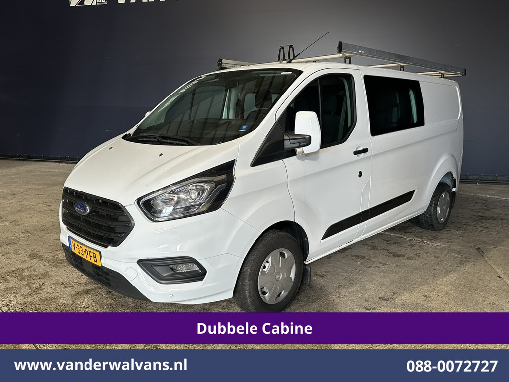 Ford Transit Custom 2.0 TDCI 130pk L2H1 Dubbele Cabine Euro6 inrichting | Airco | 5-Zits | Imperiaal | LED | Cruisecontrol Stoelverwarming, Parkeersensoren, 2800kg trekvermogen 9