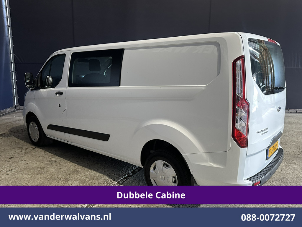 Ford Transit Custom 2.0 TDCI 130pk L2H1 Dubbele Cabine Euro6 inrichting | Airco | 6-Zits | LED | Cruisecontrol | Parkeersensoren Achterklep, 2800kg Trekvermogen 10