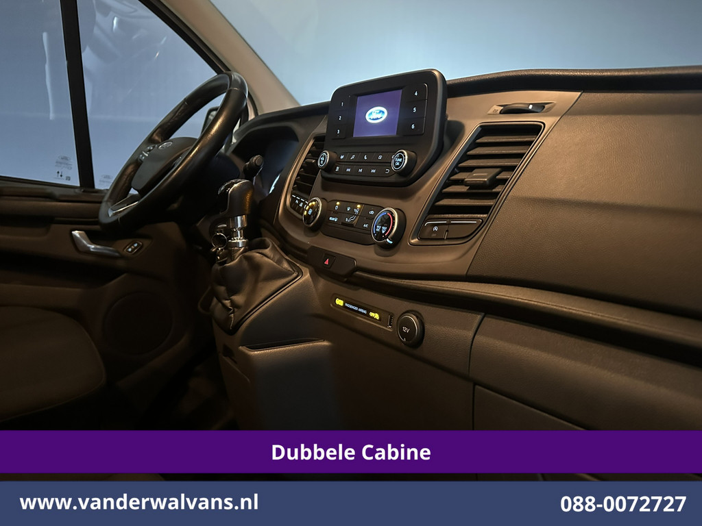 Ford Transit Custom 2.0 TDCI 130pk L2H1 Dubbele Cabine Euro6 inrichting | Airco | 6-Zits | LED | Cruisecontrol | Parkeersensoren Achterklep, 2800kg Trekvermogen 14