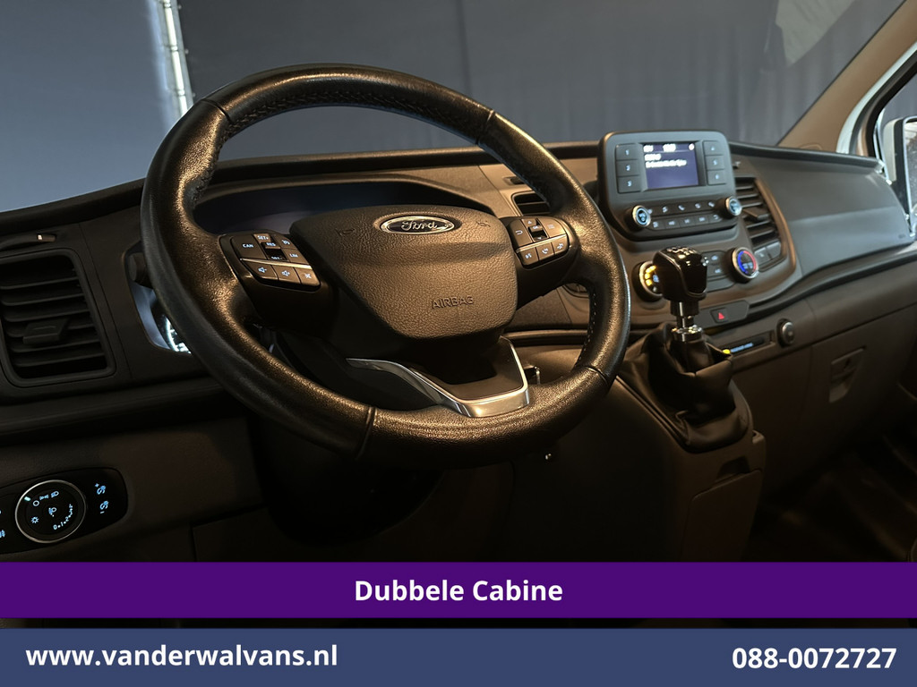 Ford Transit Custom 2.0 TDCI 130pk L2H1 Dubbele Cabine Euro6 inrichting | Airco | 6-Zits | LED | Cruisecontrol | Parkeersensoren Achterklep, 2800kg Trekvermogen 15
