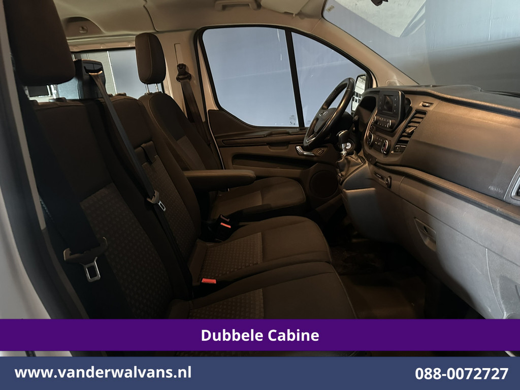 Ford Transit Custom 2.0 TDCI 130pk L2H1 Dubbele Cabine Euro6 inrichting | Airco | 6-Zits | LED | Cruisecontrol | Parkeersensoren Achterklep, 2800kg Trekvermogen 7