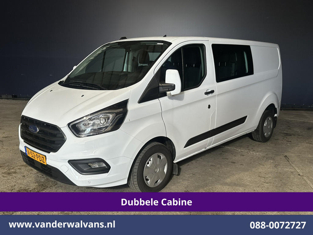 Ford Transit Custom 2.0 TDCI 130pk L2H1 Dubbele Cabine Euro6 inrichting | Airco | 6-Zits | LED | Cruisecontrol | Parkeersensoren Achterklep, 2800kg Trekvermogen 9