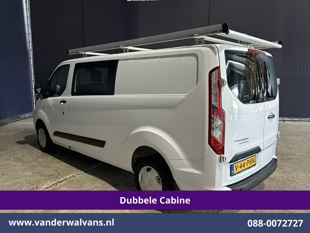 Ford Transit Custom 2.0 TDCI 130pk L2H1 Dubbele Cabine Inrichting Euro6 Airco | 5-Zits | Imperiaal | LED | Cruisecontrol Stoelverwarming, Parkeersensoren 10