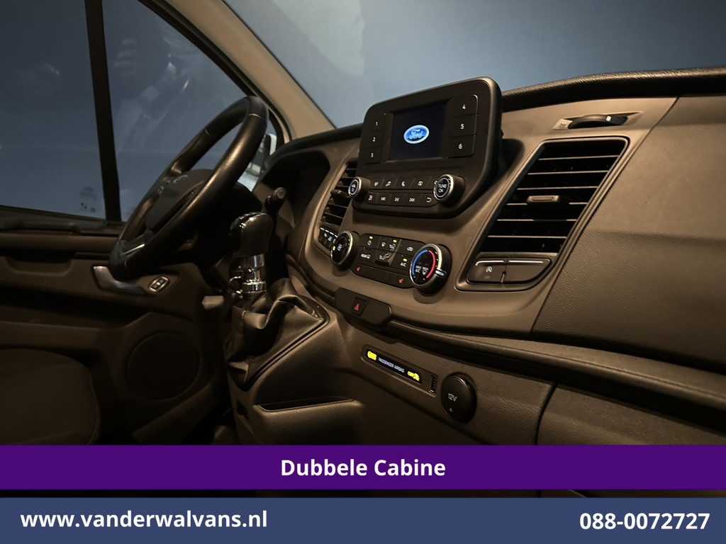 Ford Transit Custom 2.0 TDCI 130pk L2H1 Dubbele Cabine Inrichting Euro6 Airco | 5-Zits | Imperiaal | LED | Cruisecontrol Stoelverwarming, Parkeersensoren 13