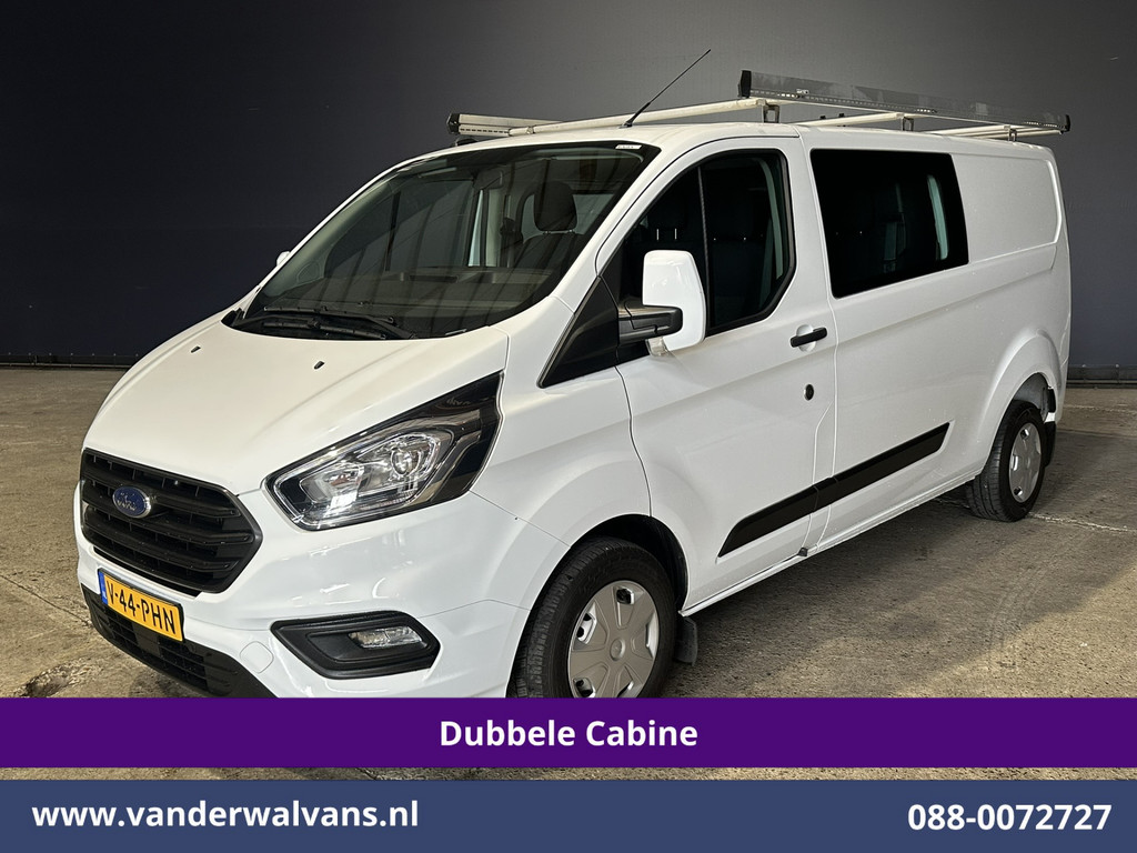 Ford Transit Custom 2.0 TDCI 130pk L2H1 Dubbele Cabine Inrichting Euro6 Airco | 5-Zits | Imperiaal | LED | Cruisecontrol Stoelverwarming, Parkeersensoren 9