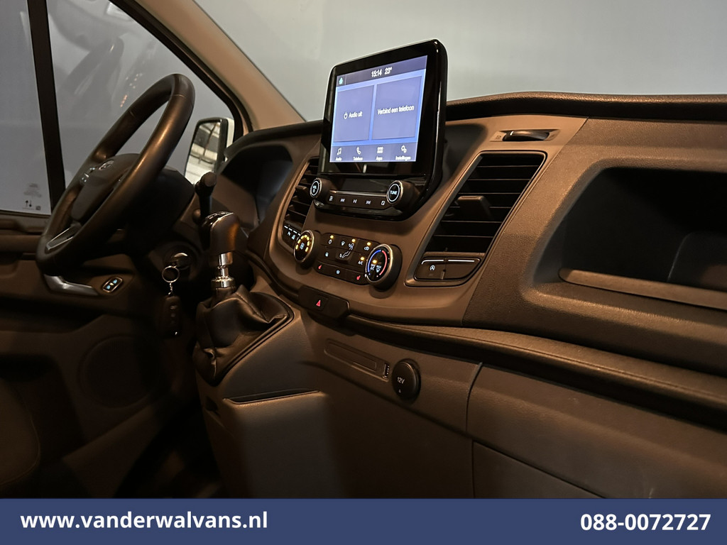 Ford Transit Custom 2.0 TDCI 130pk L2H1 Euro6 Airco | Android Auto | Stoelverwarming | Cruisecontrol | Parkeersensoren 2800kg trekvermogen, verwarmde voorruit, bijrijdersbank, LED 11
