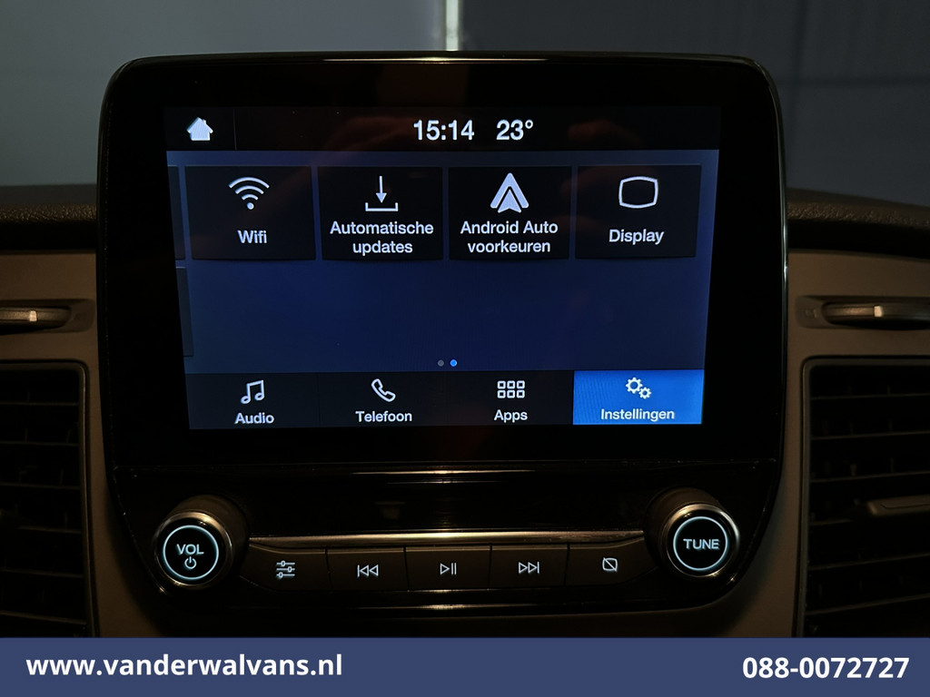 Ford Transit Custom 2.0 TDCI 130pk L2H1 Euro6 Airco | Android Auto | Stoelverwarming | Cruisecontrol | Parkeersensoren 2800kg trekvermogen, verwarmde voorruit, bijrijdersbank, LED 17