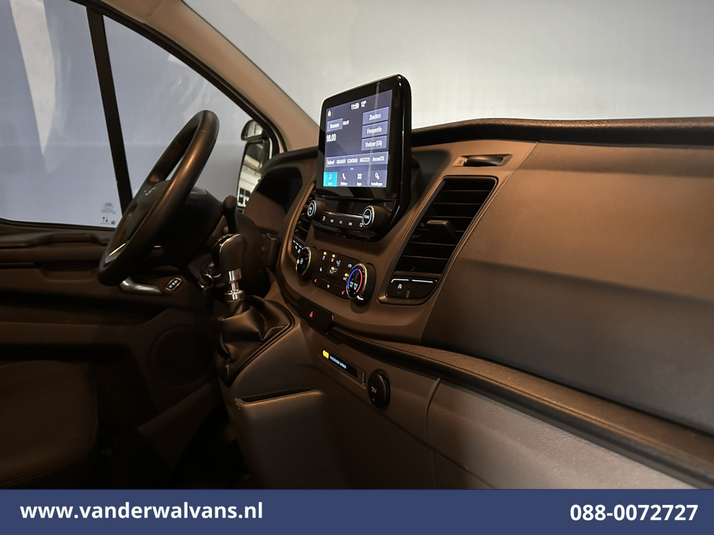 Ford Transit Custom 2.0 TDCI 130pk L2H1 Euro6 Airco | Camera | 2800kg Trekhaak | LED | Android Auto Cruisecontrol, Verwarmde voorruit, Stoelverwarming, Parkeersensoren, Bijrijdersbank 15