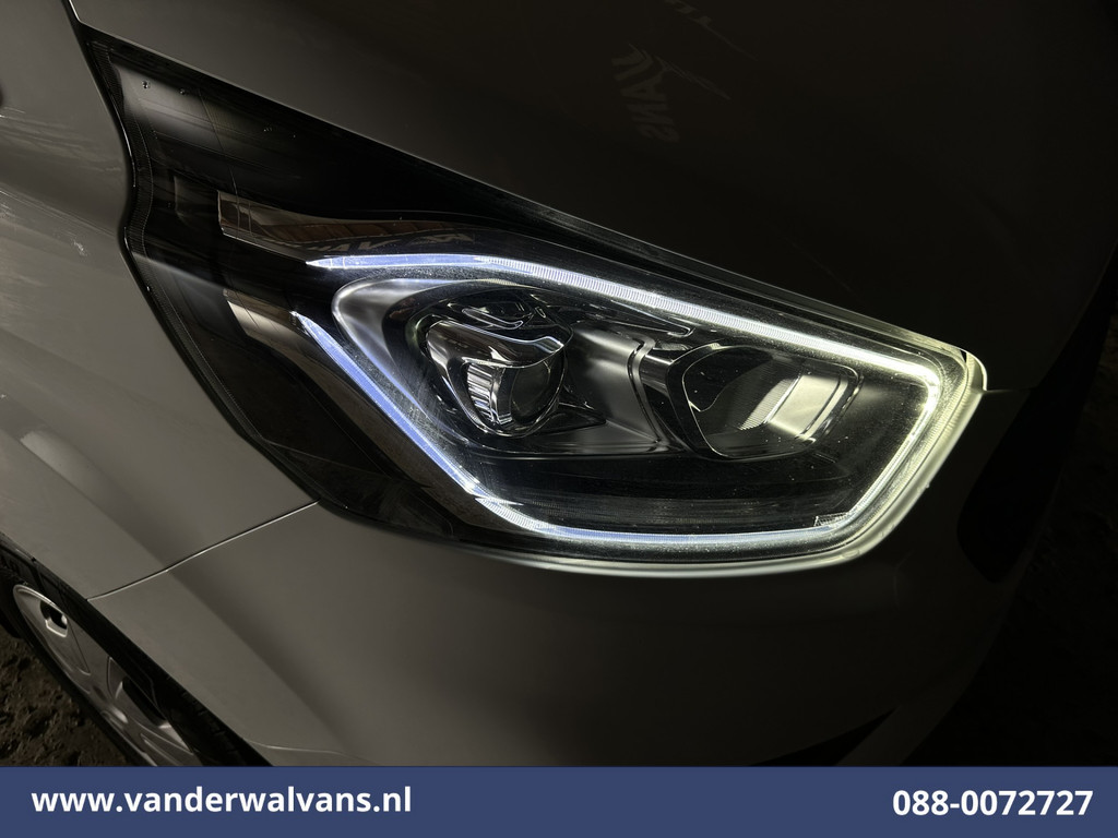 Ford Transit Custom 2.0 TDCI 130pk L2H1 Euro6 Airco | Camera | 2800kg Trekhaak | LED | Android Auto Cruisecontrol, Verwarmde voorruit, Stoelverwarming, Parkeersensoren, Bijrijdersbank 3