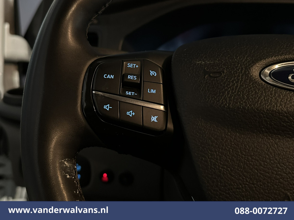Ford Transit Custom 2.0 TDCI 130pk L2H1 Euro6 Airco | Camera | 2800kg Trekhaak | LED | Android Auto Cruisecontrol, Verwarmde voorruit, Stoelverwarming, Parkeersensoren, Bijrijdersbank 5