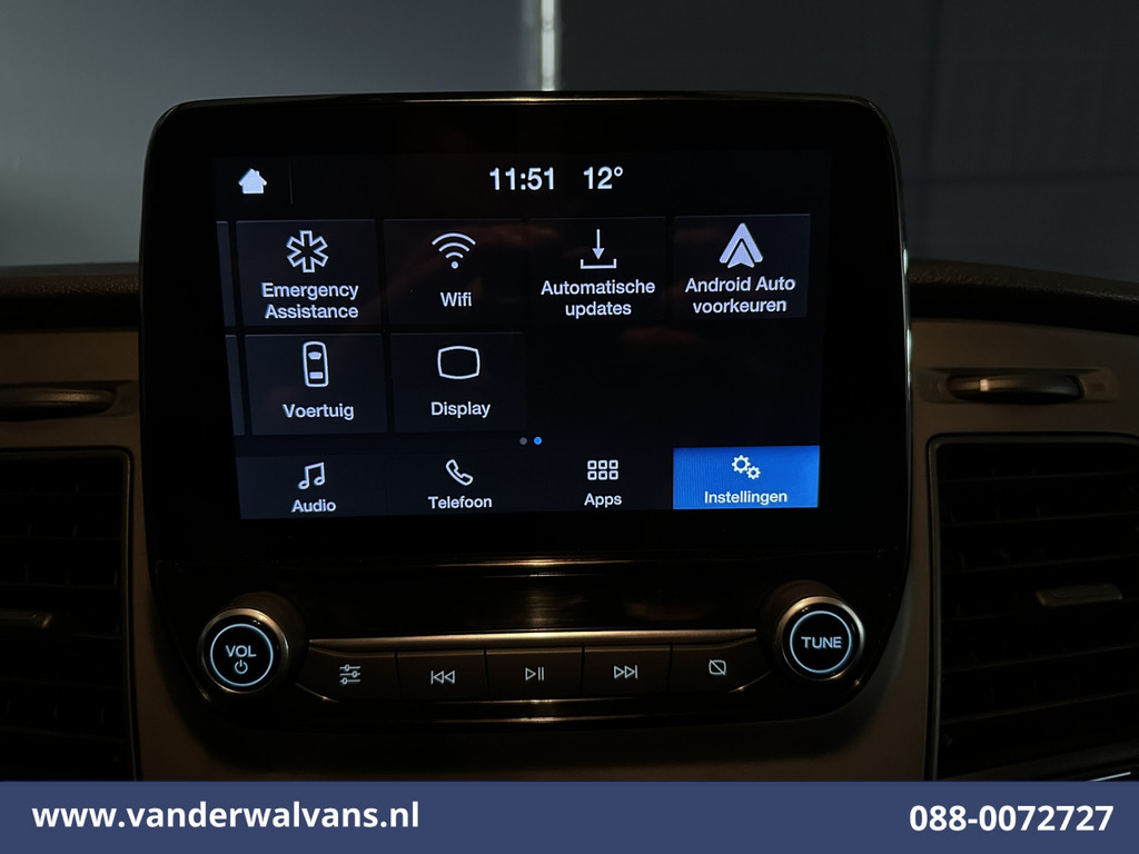 Ford Transit Custom 2.0 TDCI 130pk L2H1 Euro6 Airco | Camera | 2800kg Trekhaak | LED | Android Auto Cruisecontrol, Verwarmde voorruit, Stoelverwarming, Parkeersensoren, Bijrijdersbank 6