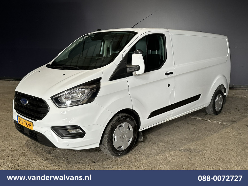 Ford Transit Custom 2.0 TDCI 130pk L2H1 Euro6 Airco | Camera | 2800kg Trekhaak | LED | Android Auto Cruisecontrol, Verwarmde voorruit, Stoelverwarming, Parkeersensoren, Bijrijdersbank 9