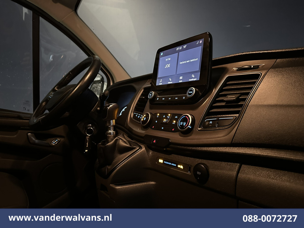 Ford Transit Custom 2.0 TDCI 130pk L2H1 Euro6 Airco | Camera | Android Auto | Cruisecontrol | Parkeersensoren | Stoelverwarming 2800kg trekvermogen, Verwarmde voorruit, Bijrijdersbank 14