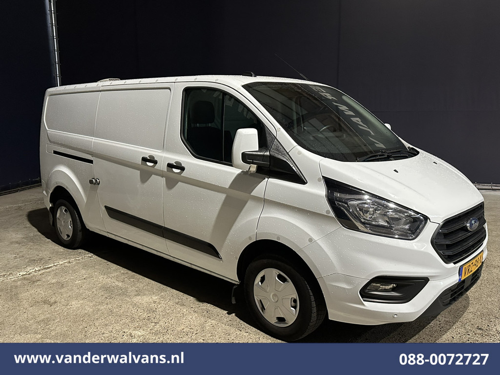 Ford Transit Custom 2.0 TDCI 130pk L2H1 Euro6 Airco | Camera | Apple Carplay | Android Auto | LED | Cruisecontrol 2800kg Trekhaak, Verwarmde voorruit, Stoelverwarming, Parkeersensoren 10