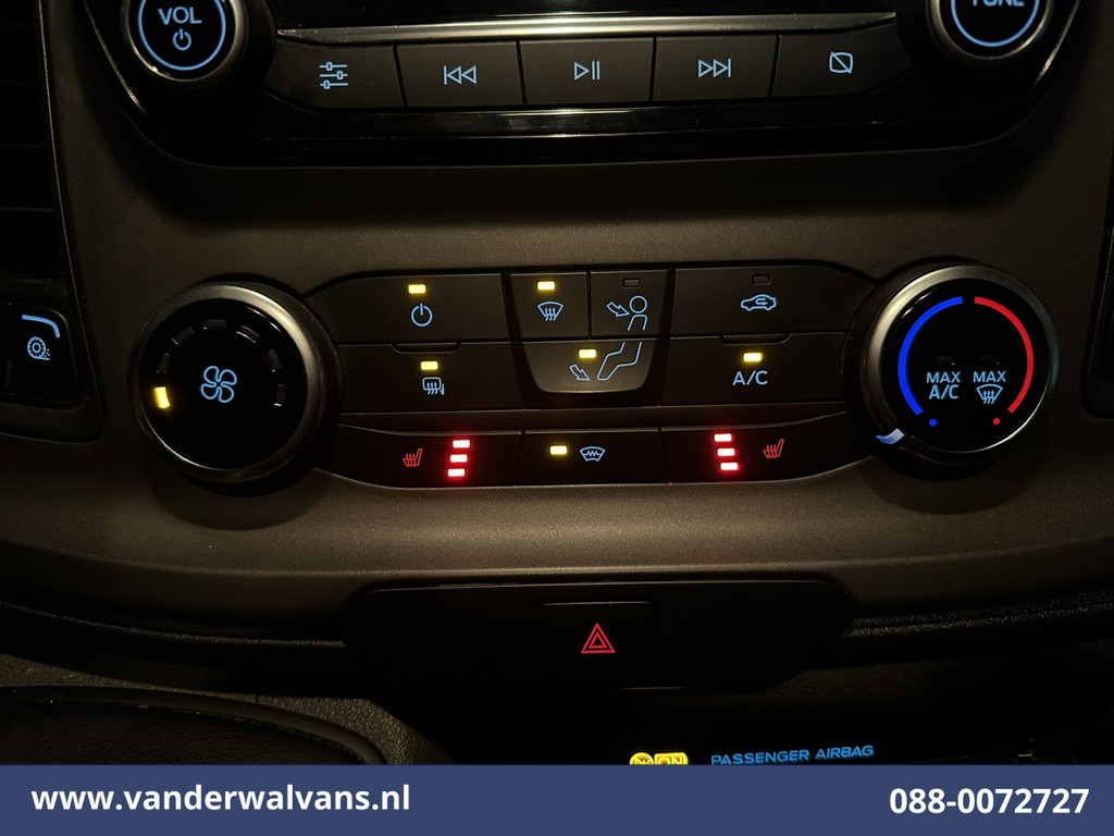 Ford Transit Custom 2.0 TDCI 130pk L2H1 Euro6 Airco | Camera | Apple Carplay | Android Auto | LED | Cruisecontrol 2800kg Trekhaak, Verwarmde voorruit, Stoelverwarming, Parkeersensoren 7