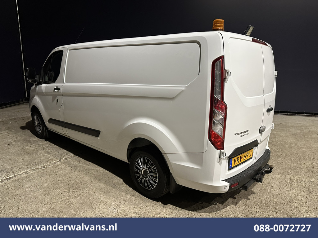 Ford Transit Custom 2.0 TDCI 130pk L2H1 Euro6 Airco | Camera | Apple Carplay | LED | Cruisecontrol | 2800kg Trekhaak Android Auto, Stoelverwarming, Verwarmde voorruit, Parkeersensoren 10