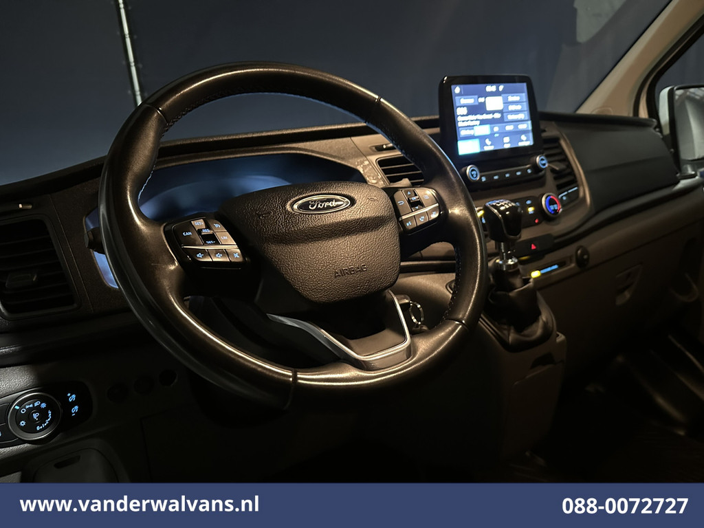 Ford Transit Custom 2.0 TDCI 130pk L2H1 Euro6 Airco | Camera | Apple Carplay | LED | Cruisecontrol | 2800kg Trekhaak Android Auto, Stoelverwarming, Verwarmde voorruit, Parkeersensoren 15