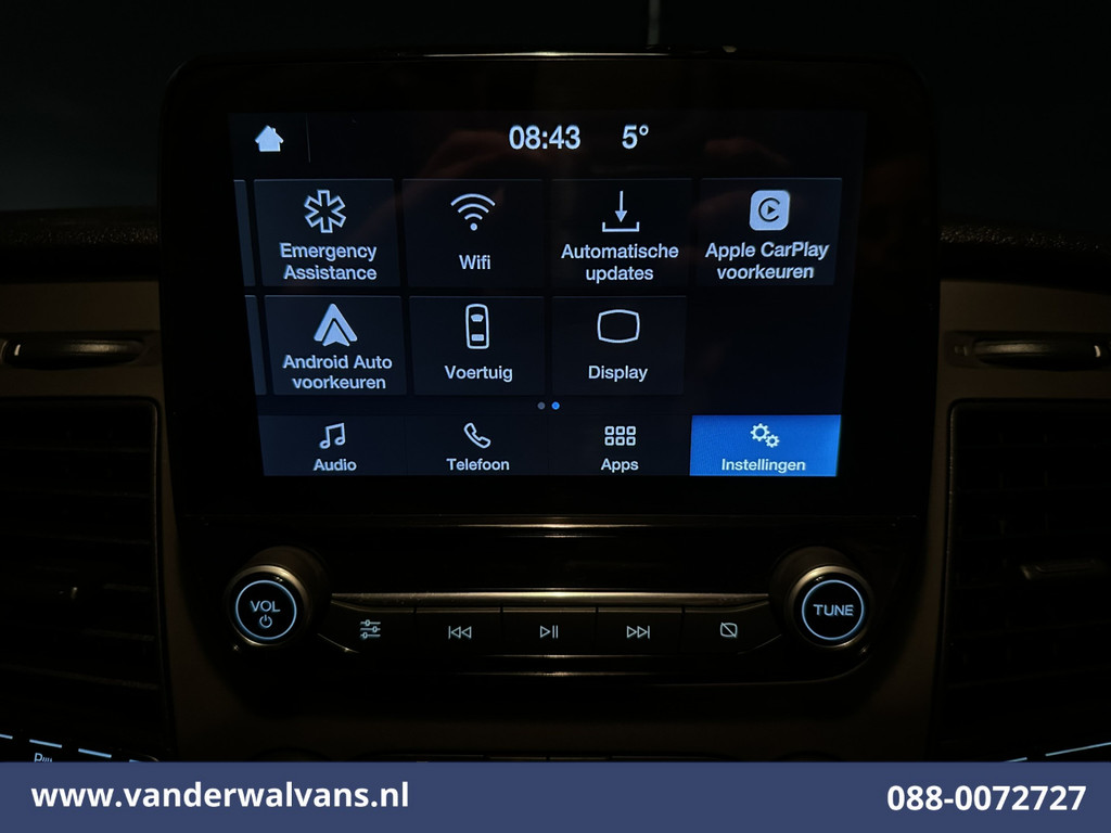 Ford Transit Custom 2.0 TDCI 130pk L2H1 Euro6 Airco | Camera | Apple Carplay | LED | Cruisecontrol | 2800kg Trekhaak Android Auto, Stoelverwarming, Verwarmde voorruit, Parkeersensoren 3