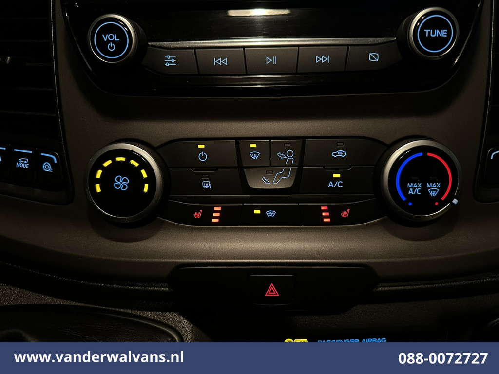 Ford Transit Custom 2.0 TDCI 130pk L2H1 Euro6 Airco | Camera | Apple Carplay | LED | Cruisecontrol | 2800kg Trekhaak Android Auto, Stoelverwarming, Verwarmde voorruit, Parkeersensoren 7