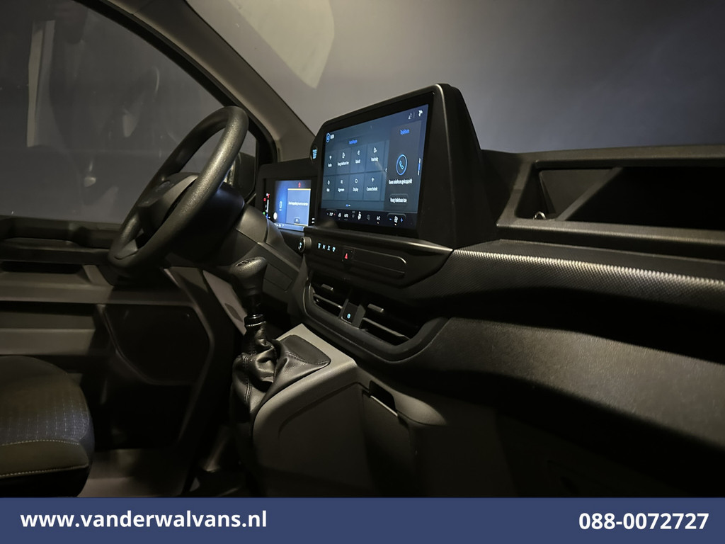 Ford Transit Custom 2.0 TDCI 130pk L2H1 Euro6 Airco | Camera | LED | Cruisecontrol | Verwarmde voorruit Parkeersensoren, Bijrijdersbank 13