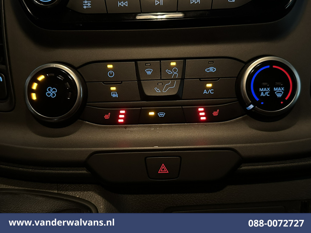 Ford Transit Custom 2.0 TDCI 130pk L2H1 Euro6 Airco | Multimedia scherm | 2800kg Trekhaak | Stoelverwarming | Cruisecontrol | Parkeersensoren, bijrijdersbank, verwarmde voorruit 10