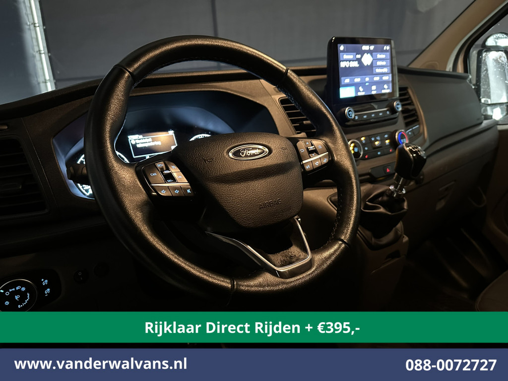 Ford Transit Custom 2.0 TDCI 130pk L2H1 *Rijklaar Direct Rijden* Euro6 Airco | Camera | LED | Cruisecontrol | Stoelverwarming Verwarmde voorruit, Parkeersensoren, Bijrijdersbank, 2800kg trekvermogen 14