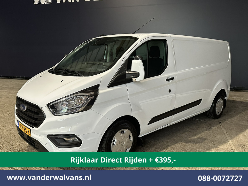 Ford Transit Custom 2.0 TDCI 130pk L2H1 *Rijklaar Direct Rijden* Euro6 Airco | Camera | LED | Cruisecontrol | Stoelverwarming Verwarmde voorruit, Parkeersensoren, Bijrijdersbank, 2800kg trekvermogen 7