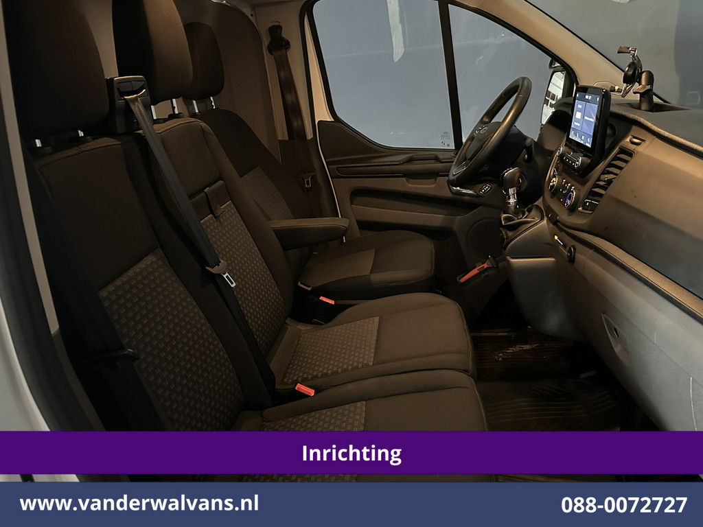 Ford Transit Custom 2.0 TDCI 130pk L2H1 inrichting Euro6 Airco | Camera | LED | 2800kg Trekhaak | Apple Carplay Cruisecontrol, Android Auto, Verwarmde Voorruit, Parkeersensoren, Bijrijdersbank 10