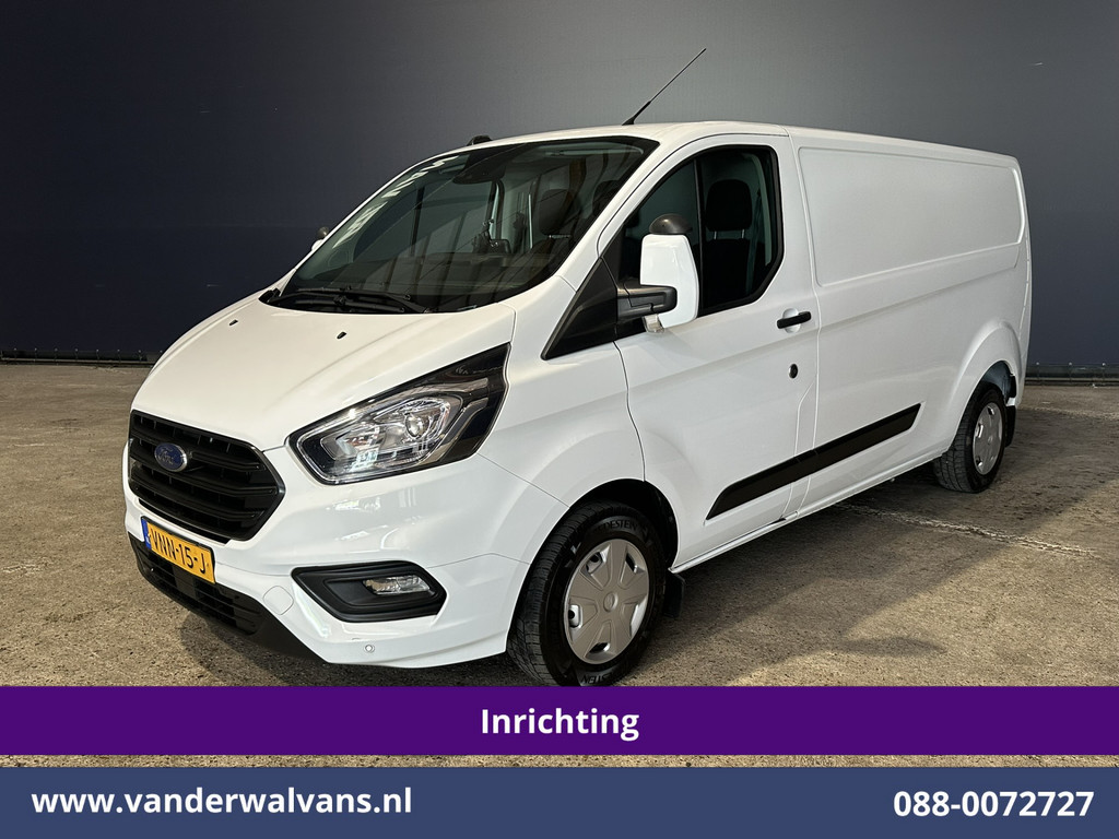 Ford Transit Custom 2.0 TDCI 130pk L2H1 inrichting Euro6 Airco | Camera | LED | 2800kg Trekhaak | Apple Carplay Cruisecontrol, Android Auto, Verwarmde Voorruit, Parkeersensoren, Bijrijdersbank 11