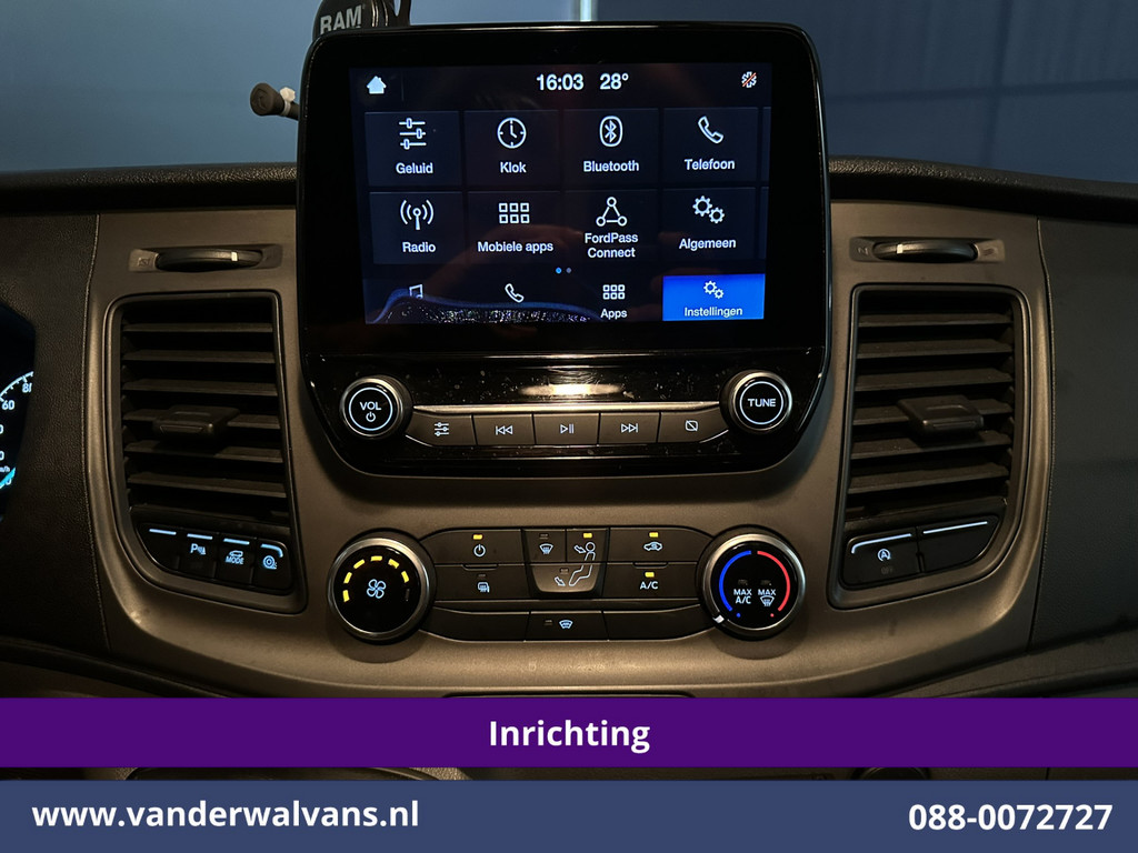 Ford Transit Custom 2.0 TDCI 130pk L2H1 inrichting Euro6 Airco | Camera | LED | 2800kg Trekhaak | Apple Carplay Cruisecontrol, Android Auto, Verwarmde Voorruit, Parkeersensoren, Bijrijdersbank 15