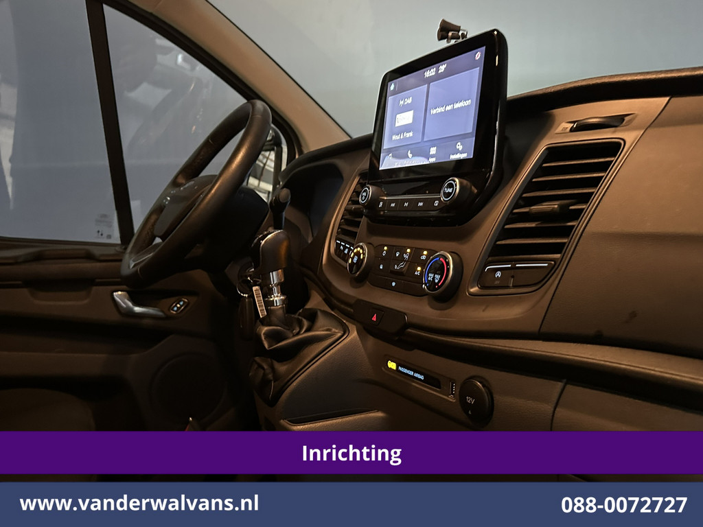 Ford Transit Custom 2.0 TDCI 130pk L2H1 inrichting Euro6 Airco | Camera | LED | 2800kg Trekhaak | Apple Carplay Cruisecontrol, Android Auto, Verwarmde Voorruit, Parkeersensoren, Bijrijdersbank 16