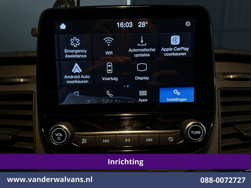 Ford Transit Custom 2.0 TDCI 130pk L2H1 inrichting Euro6 Airco | Camera | LED | 2800kg Trekhaak | Apple Carplay Cruisecontrol, Android Auto, Verwarmde Voorruit, Parkeersensoren, Bijrijdersbank 5