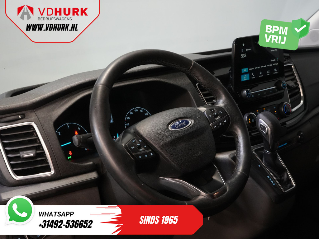 Ford Transit Custom 2.0 TDCI 130 pk L2 Limited DC Dubbel Cabine 2xSchuifdeur/ Stoelverw./ Carplay/ Cruise/ PDC/ Camera/ Navi/ Trekhaak/ Alarm III 14