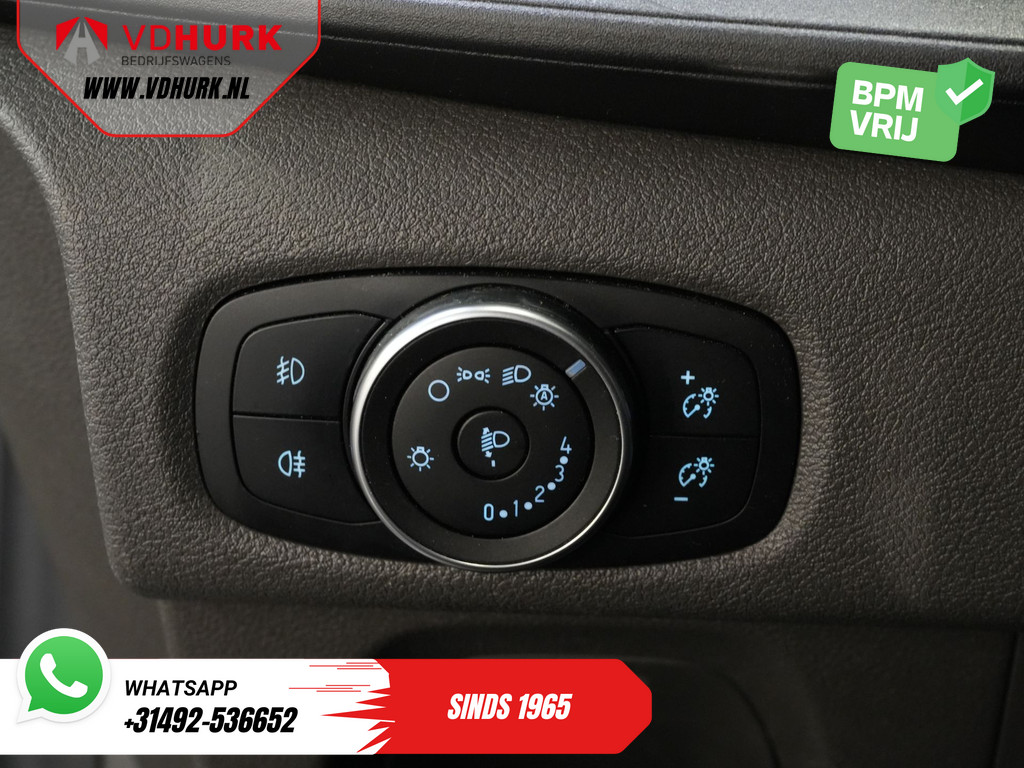 Ford Transit Custom 2.0 TDCI 130 pk L2 Limited DC Dubbel Cabine 2xSchuifdeur/ Stoelverw./ Carplay/ Cruise/ PDC/ Camera/ Navi/ Trekhaak/ Alarm III 18