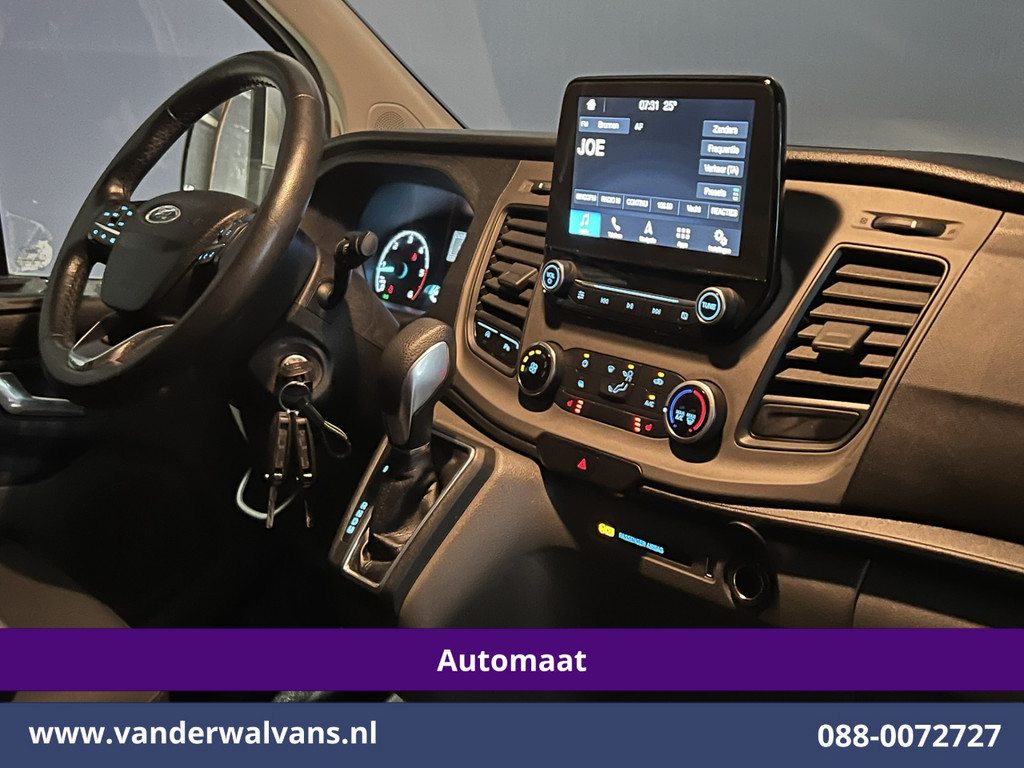 Ford Transit Custom 2.0 TDCI 131pk Automaat L1H1 Euro6 Airco | Camera | Navigatie | LED | Apple Carplay | Android Auto Cruisecontrol, Stoelverwarming, Trekhaak, Parkeersensoren, Achterklep 17