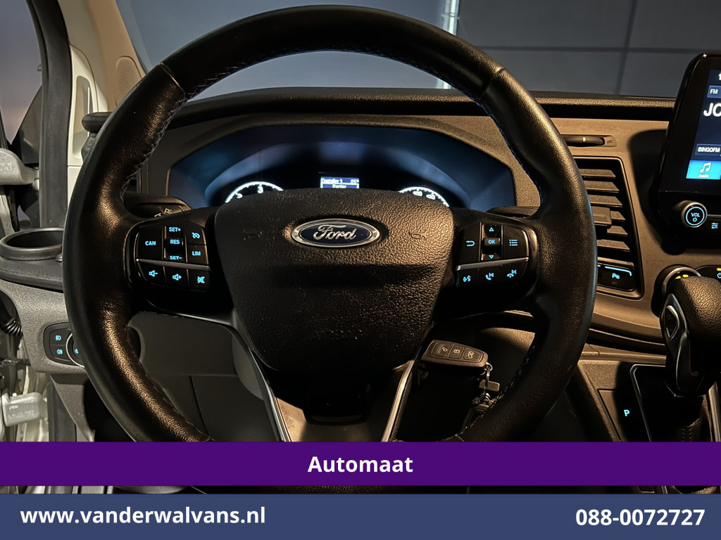 Ford Transit Custom 2.0 TDCI 131pk Automaat L1H1 Euro6 Airco | Camera | Navigatie | LED | Apple Carplay | Android Auto Cruisecontrol, Stoelverwarming, Trekhaak, Parkeersensoren, Achterklep 7