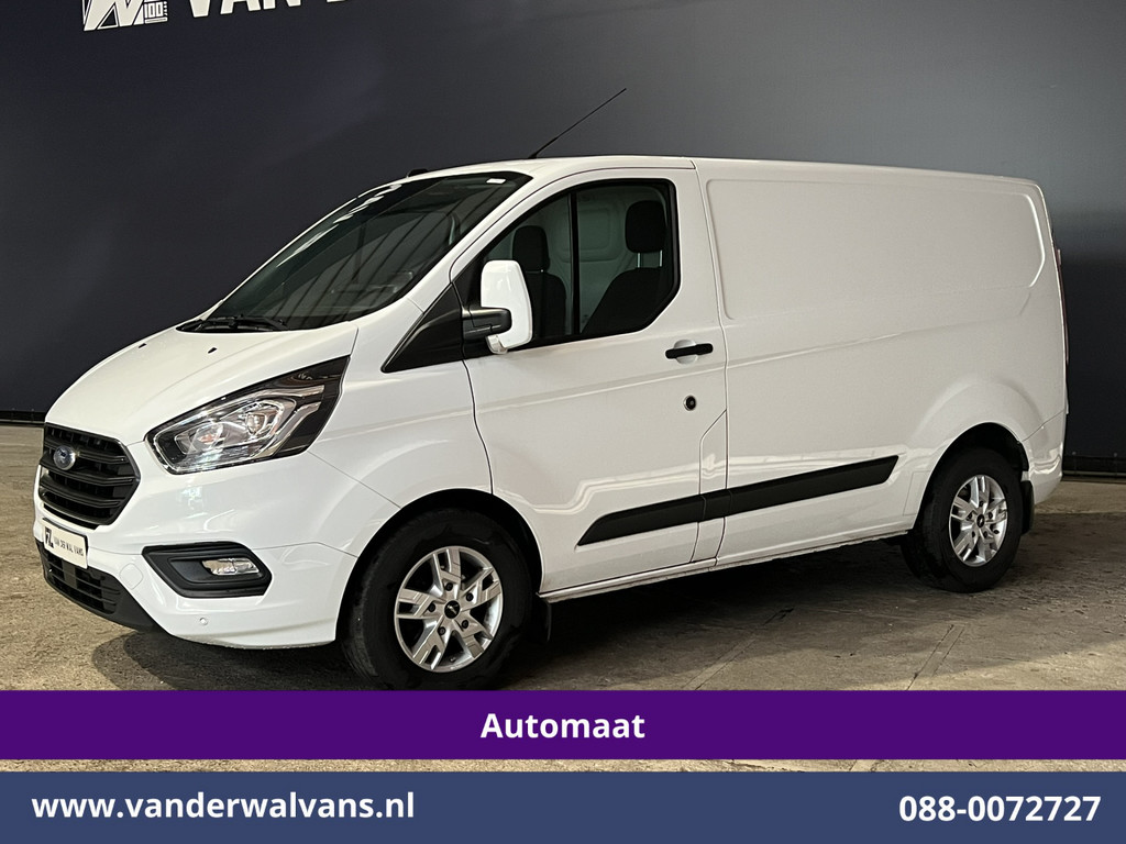 Ford Transit Custom 2.0 TDCI 131pk Automaat L1H1 Euro6 Airco | Camera | Navigatie | LED | Apple Carplay | LM velgen Android Auto, Cruisecontrol, Parkeersensoren, Stoelverwarming, Verwarmde voorruit 12