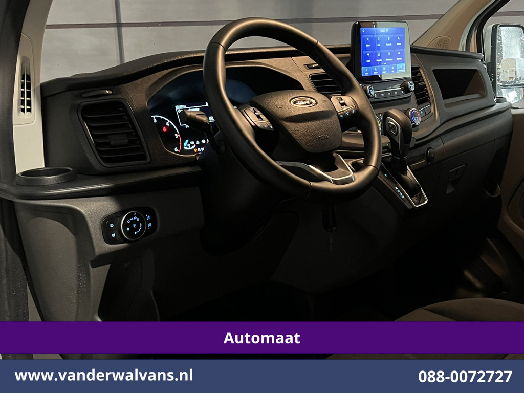 Ford Transit Custom 2.0 TDCI 131pk Automaat L1H1 Euro6 Airco | Camera | Navigatie | LED | Apple Carplay | LM velgen Android Auto, Cruisecontrol, Parkeersensoren, Stoelverwarming, Verwarmde voorruit 19