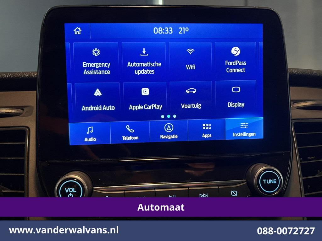 Ford Transit Custom 2.0 TDCI 131pk Automaat L1H1 Euro6 Airco | Camera | Navigatie | LED | Apple Carplay | LM velgen Android Auto, Cruisecontrol, Parkeersensoren, Stoelverwarming, Verwarmde voorruit 8
