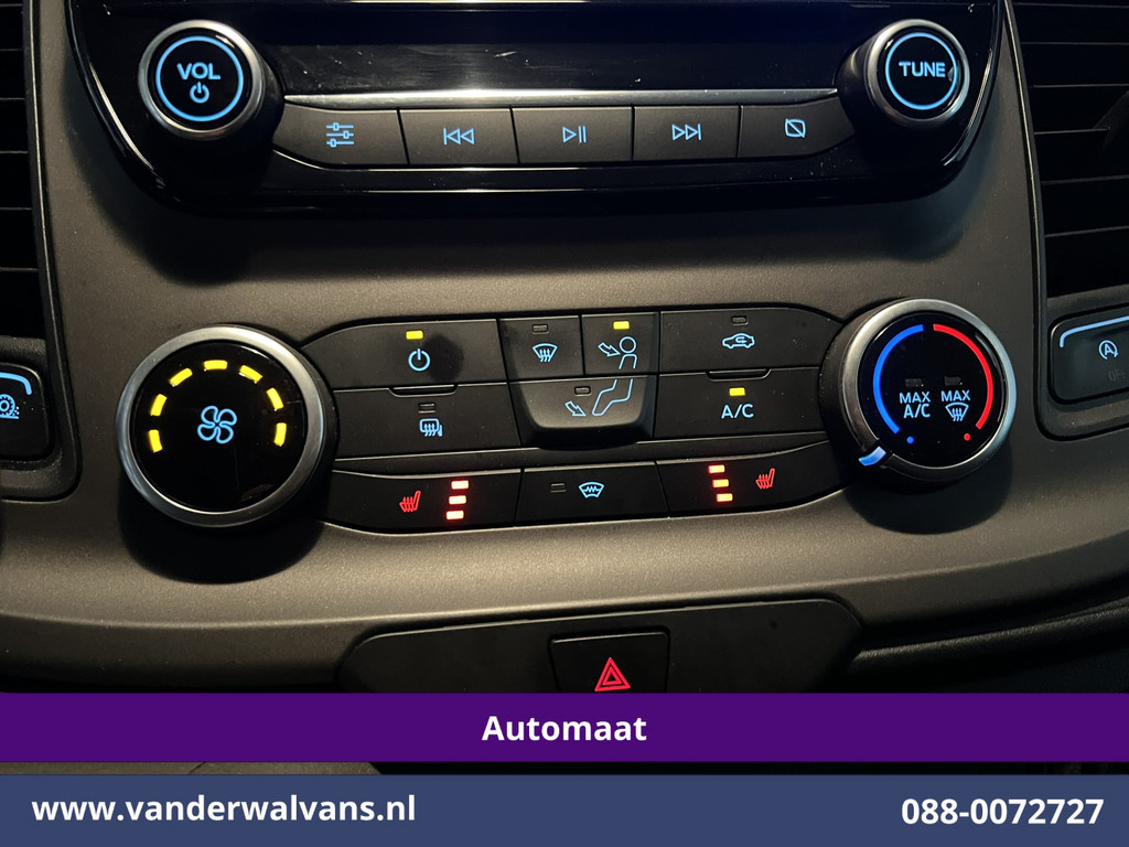Ford Transit Custom 2.0 TDCI 131pk Automaat L1H1 Euro6 Airco | Camera | Navigatie | LED | Apple Carplay | LM velgen Android Auto, Cruisecontrol, Parkeersensoren, Stoelverwarming, Verwarmde voorruit 9