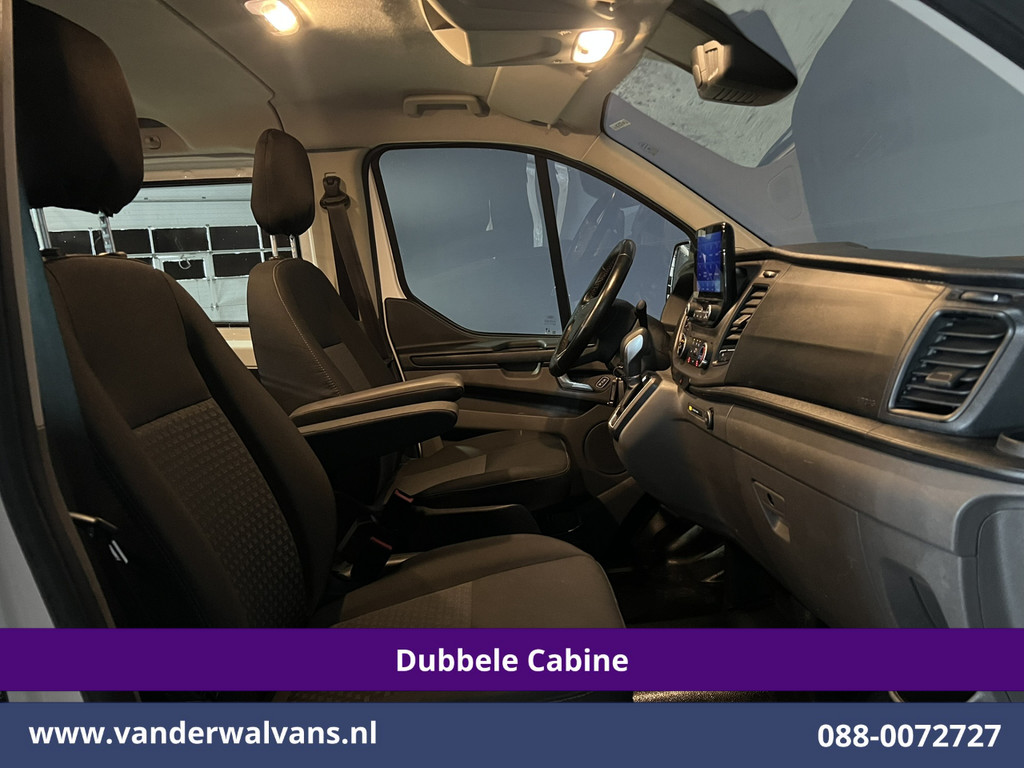 Ford Transit Custom 2.0 TDCI 131pk Automaat L2H1 Dubbele Cabine Euro6 Airco | 5-zits | Camera | Navigatie LED, Cruiscontrol, Stoelverwarming, Verwarmde Voorruit, Parkeersensoren 10