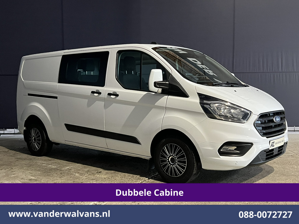 Ford Transit Custom 2.0 TDCI 131pk Automaat L2H1 Dubbele Cabine Euro6 Airco | 5-zits | Camera | Navigatie LED, Cruiscontrol, Stoelverwarming, Verwarmde Voorruit, Parkeersensoren 11
